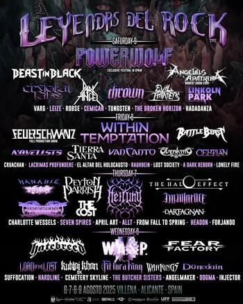 Leyendas del Rock 2025 Leyendas del Rock 2025