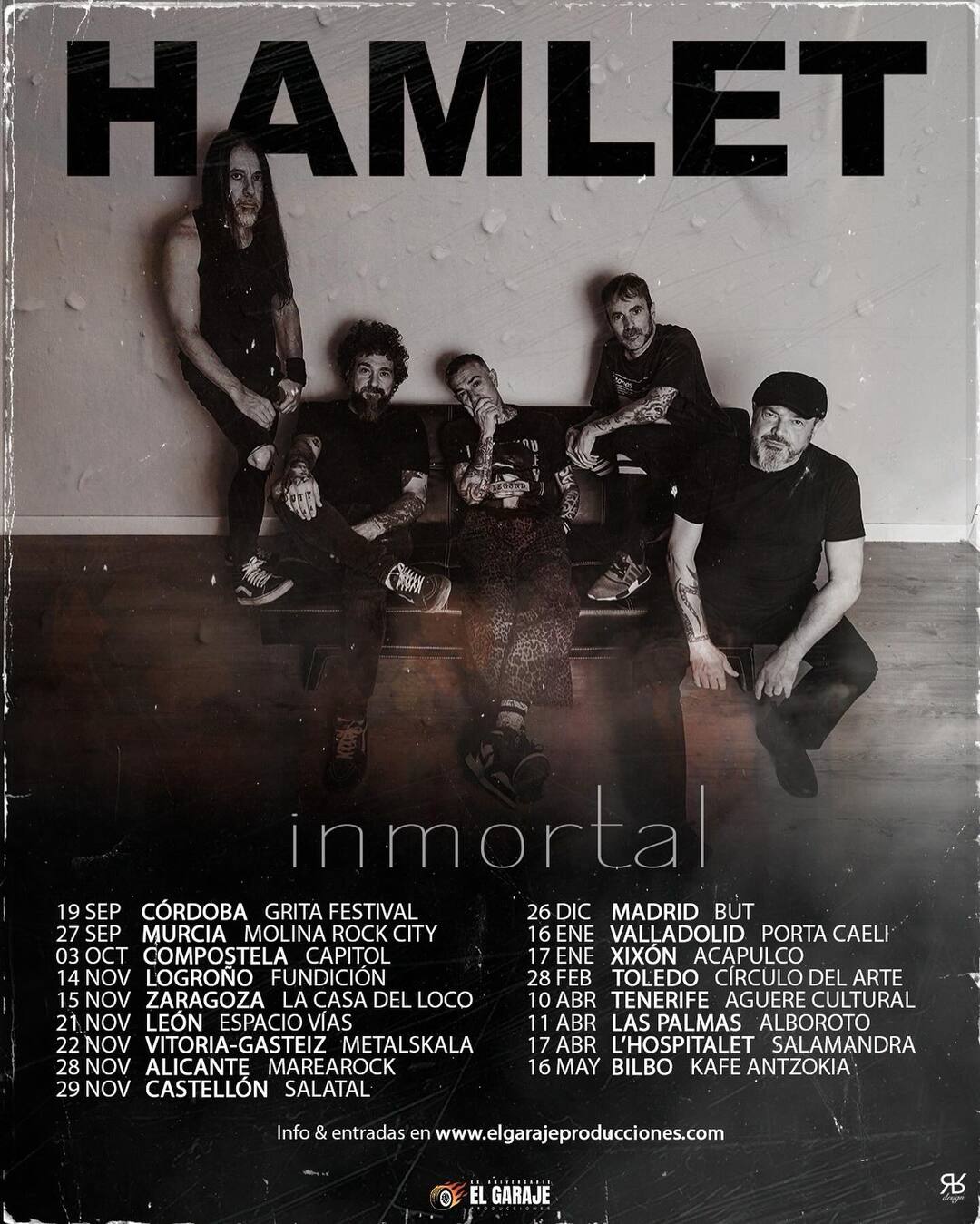 Fechas de Hamlet Fechas de Hamlet