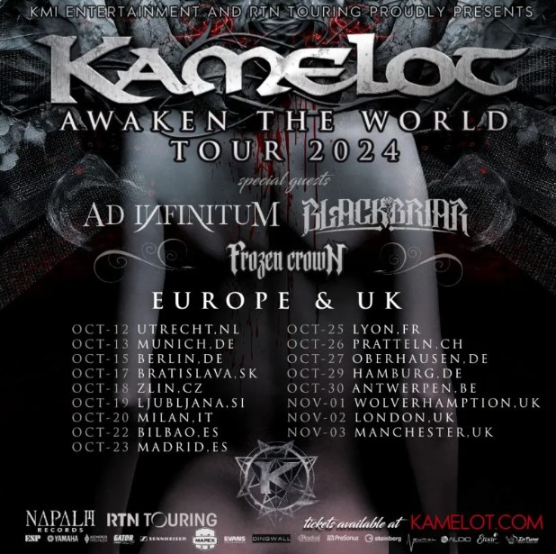 Kamelot gira Kamelot gira