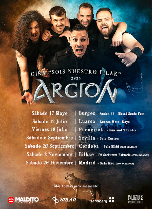 Argion gira 2025 Argion gira 2025