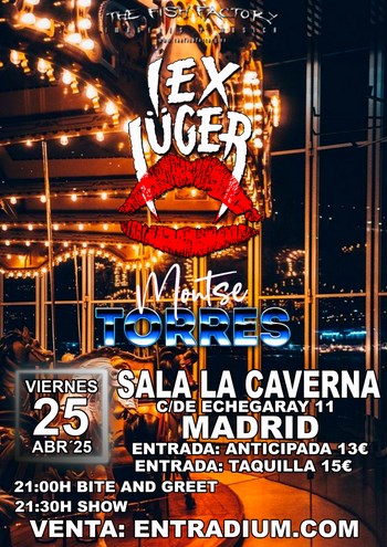 Lex Lüger este viernes en Madrid