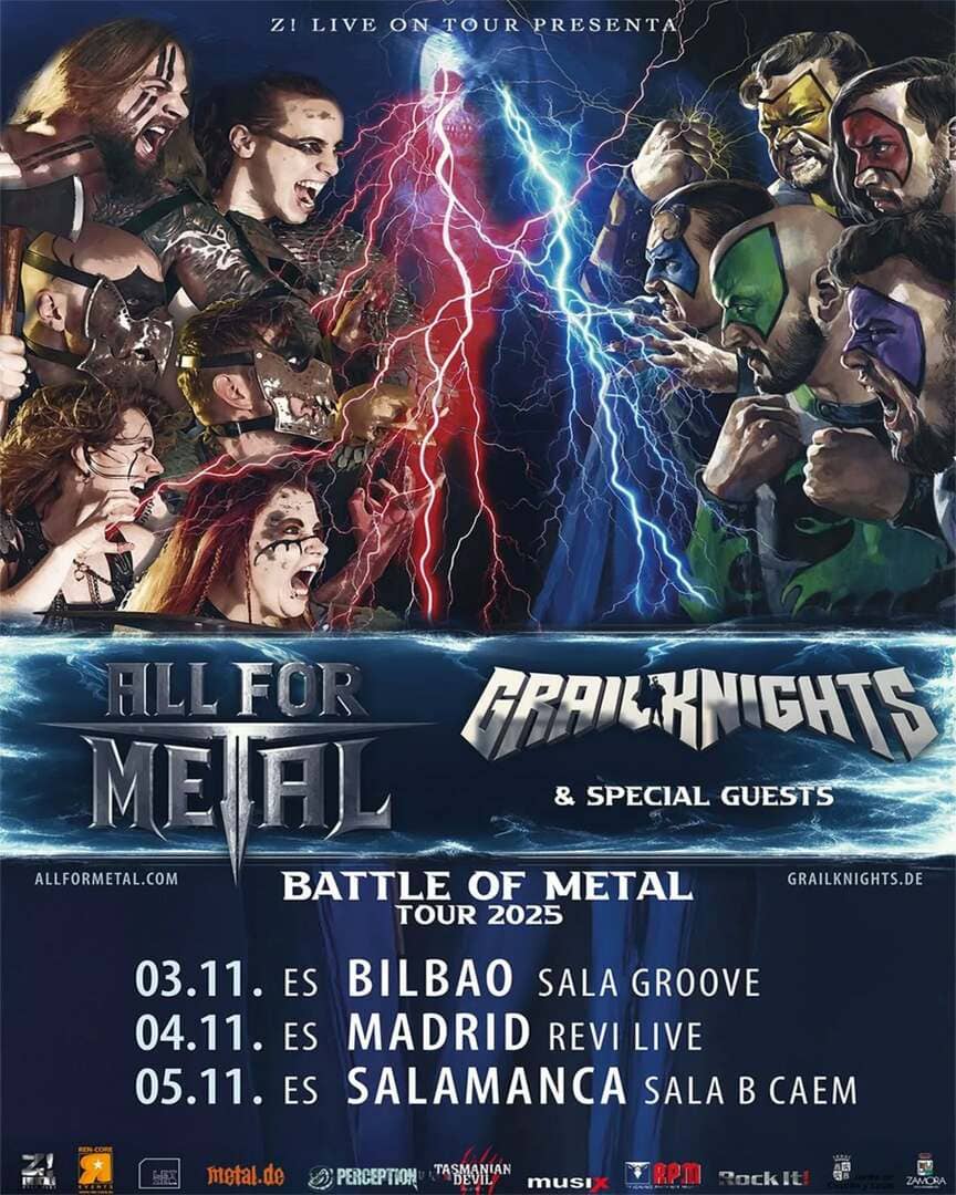 Gira de All For Metal y Grailknights Gira de All For Metal y Grailknights