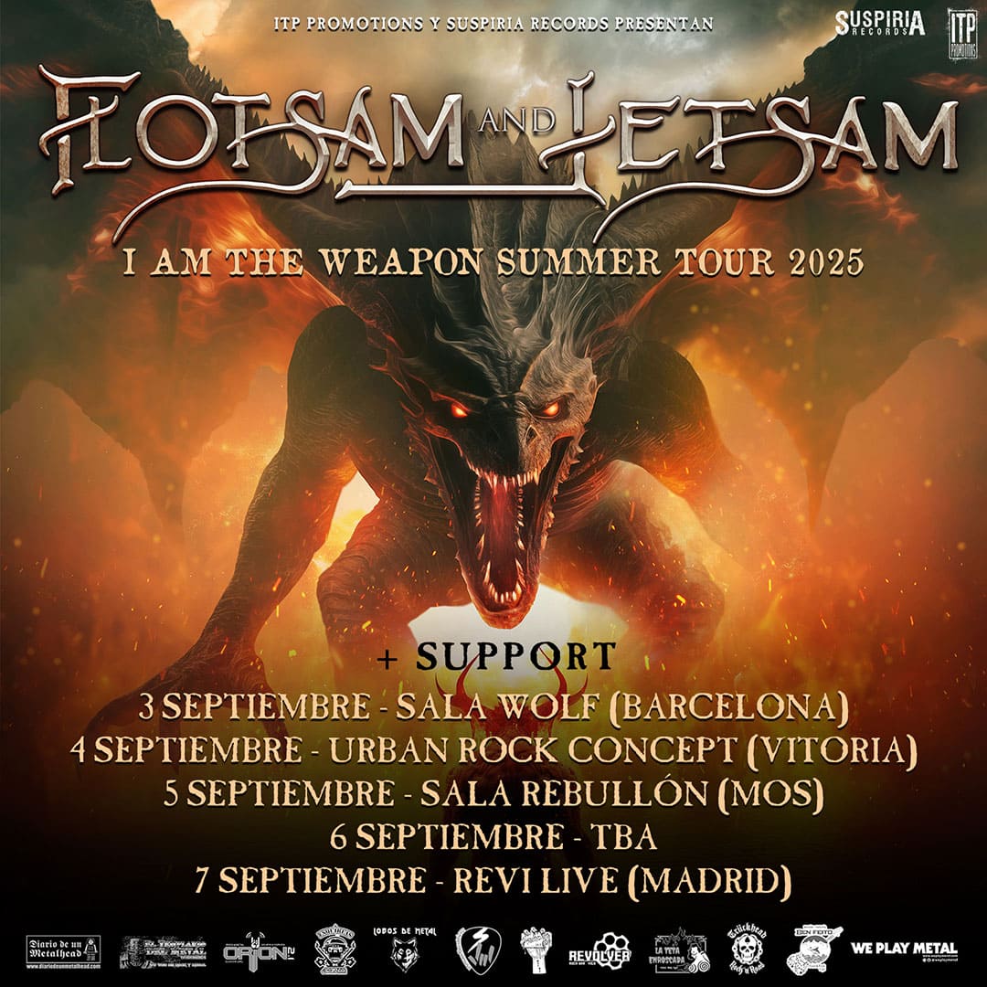 Fechas de Flotsam and Jetsam Fechas de Flotsam and Jetsam