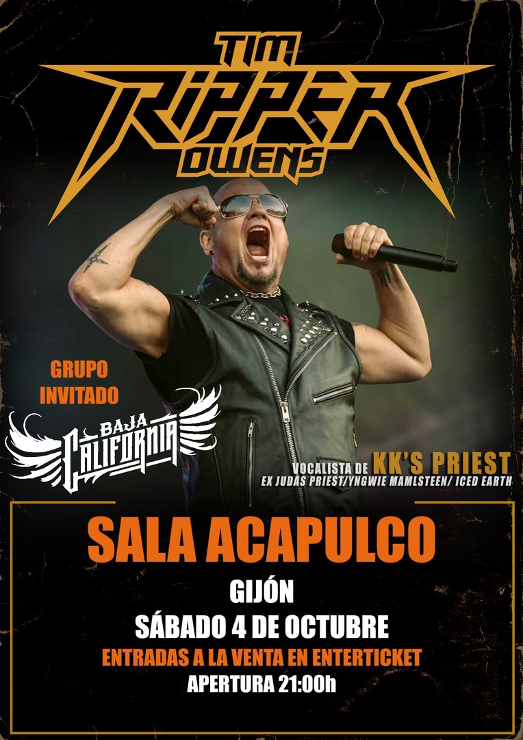 Tim Ripper Owens Gijón