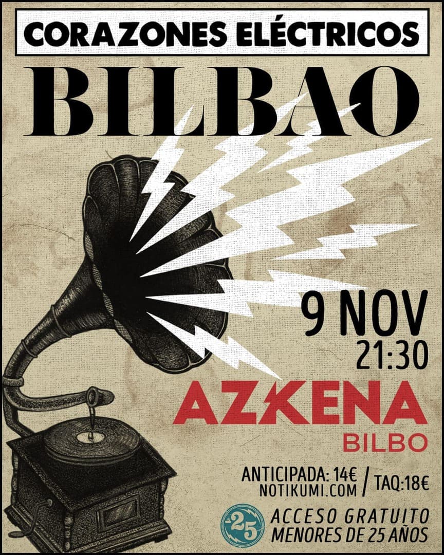 Corazones Eléctricos en Bilbao Corazones Eléctricos en Bilbao