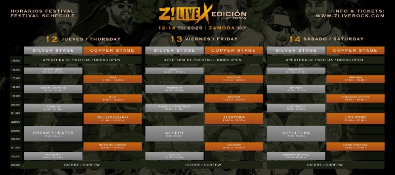 Z Live Horarios Z Live Horarios