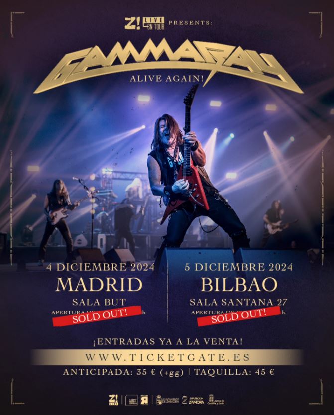Gamma Ray en España Gamma Ray en España