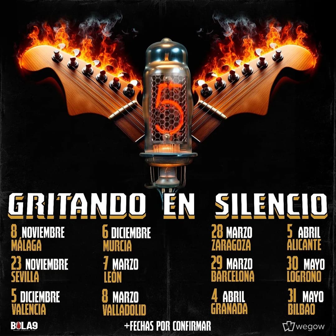 Gira de Gritando en Silencio Gira de Gritando en Silencio