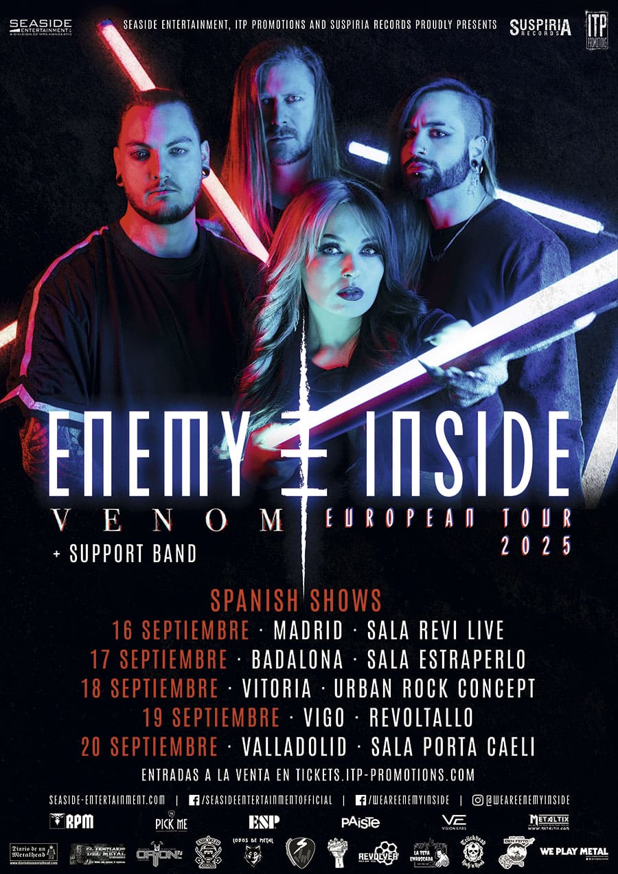 Gira de Enemy Inside Gira de Enemy Inside