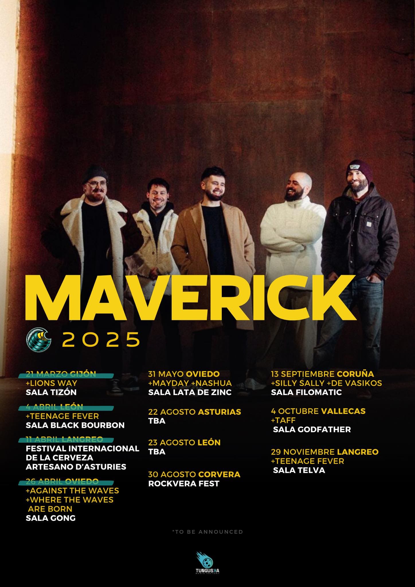 Fechas de Maverick Fechas de Maverick
