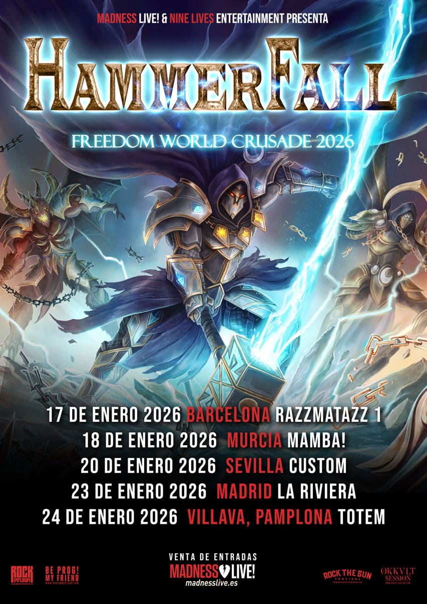 Hammerfall en España Hammerfall en España