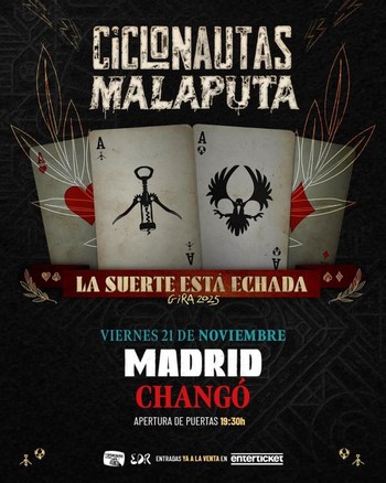 Ciclonautas y Malaputa en Madrid Ciclonautas y Malaputa en Madrid